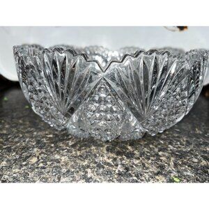 Mikasa Hoya Cut Glass Bowl